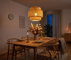 Lustre Rotin Naturel Boho