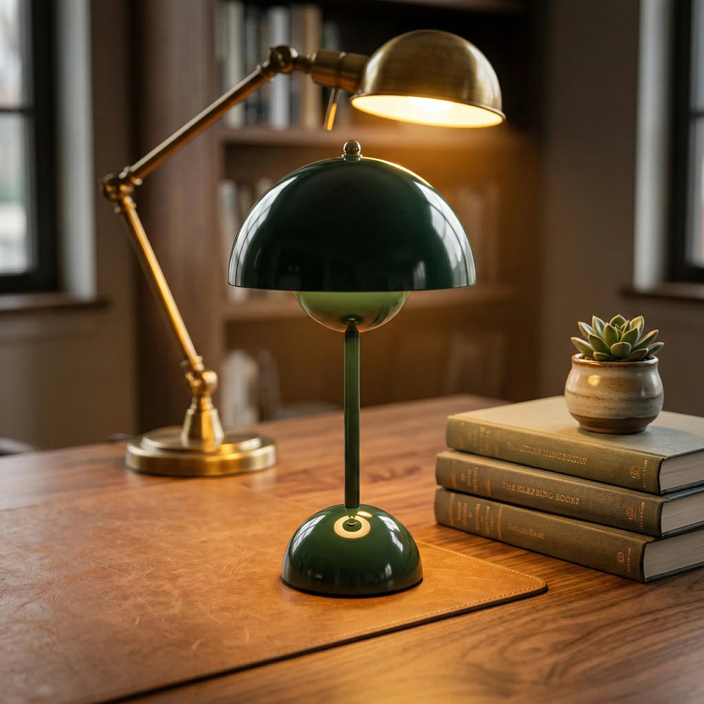 Lampe de Table Moderne et Sans Fil - Brûlée
