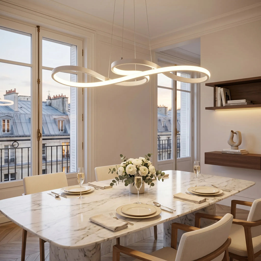 Lustre LED Aluminium Ajustable