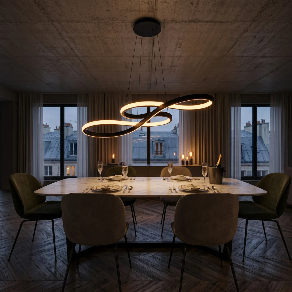 Lustre LED Aluminium Ajustable