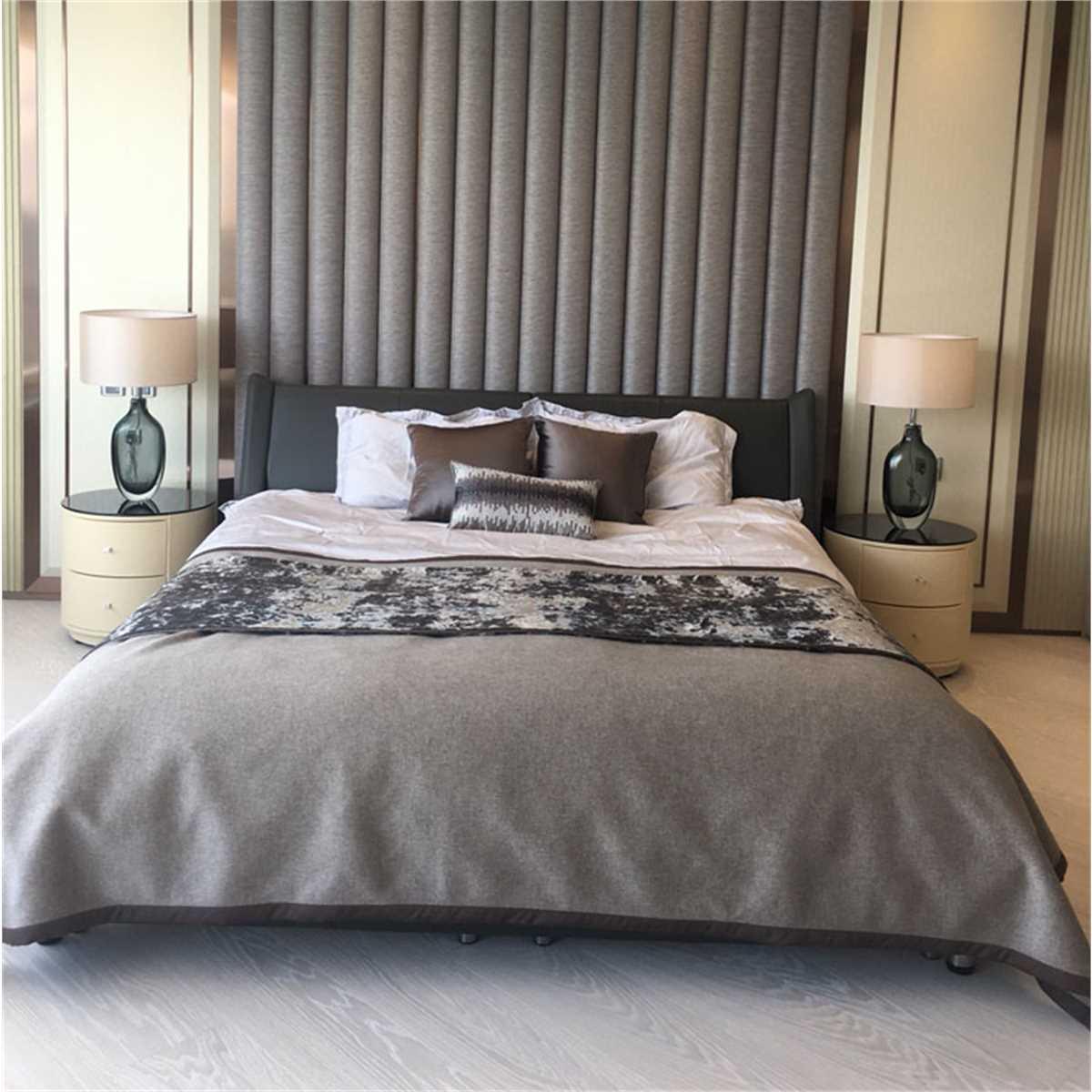 Lampe de Table Cristal & Tissu