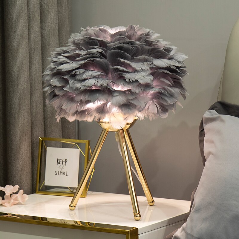 Lampe de Table Plume Fée