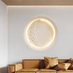 Applique Murale Plâtre Lune