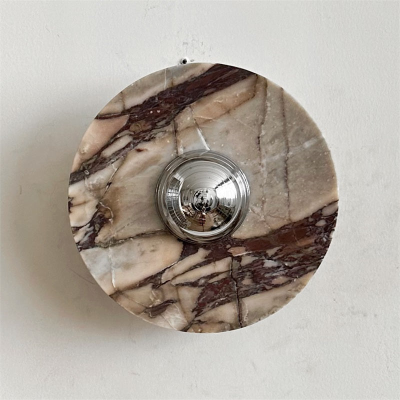 Applique Murale Ronde Marbre