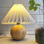 Lampe Vintage Rotin Céramique