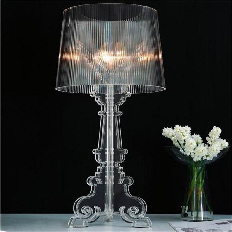 Lampe de Table Cylindre Acrylique