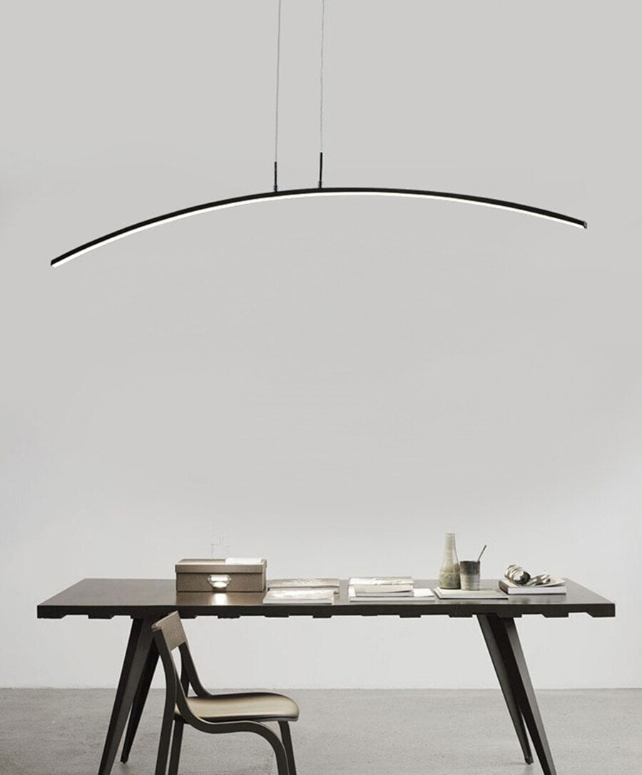 Lustre LED Linéaire Moderne