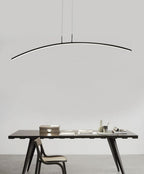 Lustre LED Linéaire Moderne