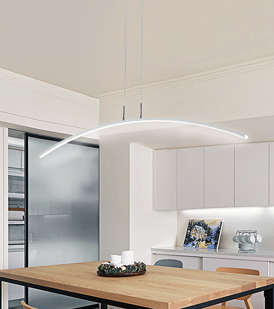Lustre LED Linéaire Moderne