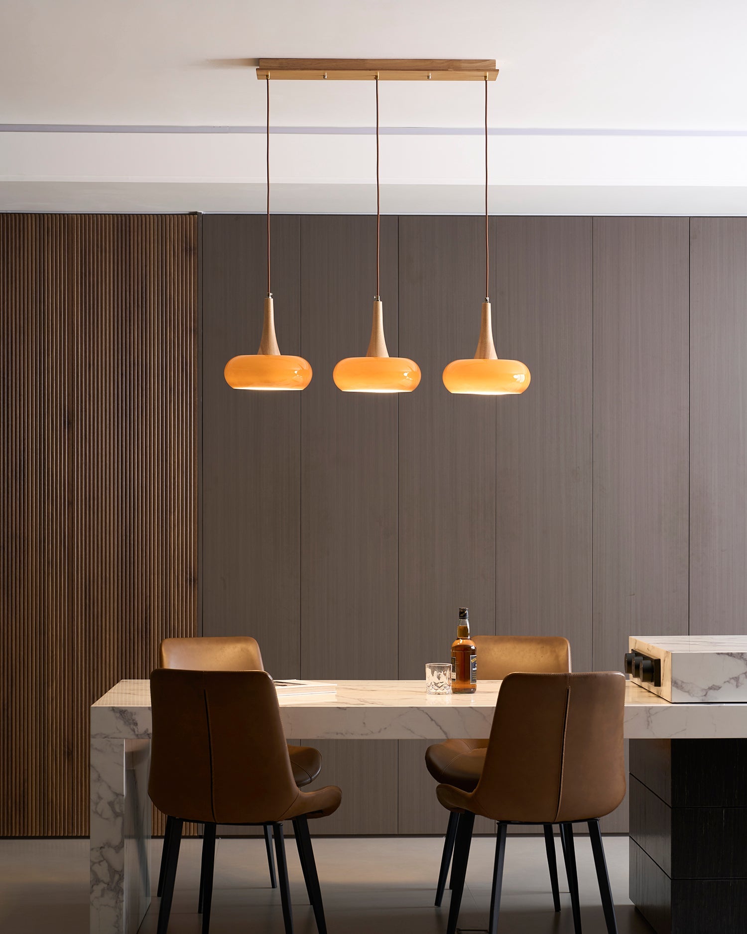 Suspension Bois & Métal – Design Scandinave Naturel, Hailie
