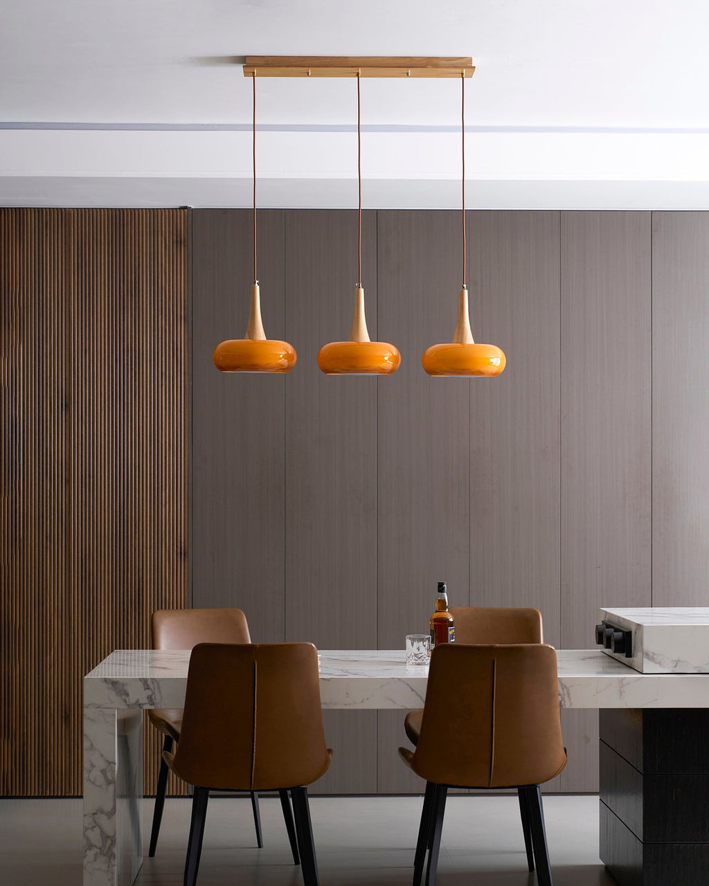 Suspension Bois & Métal – Design Scandinave Naturel, Hailie