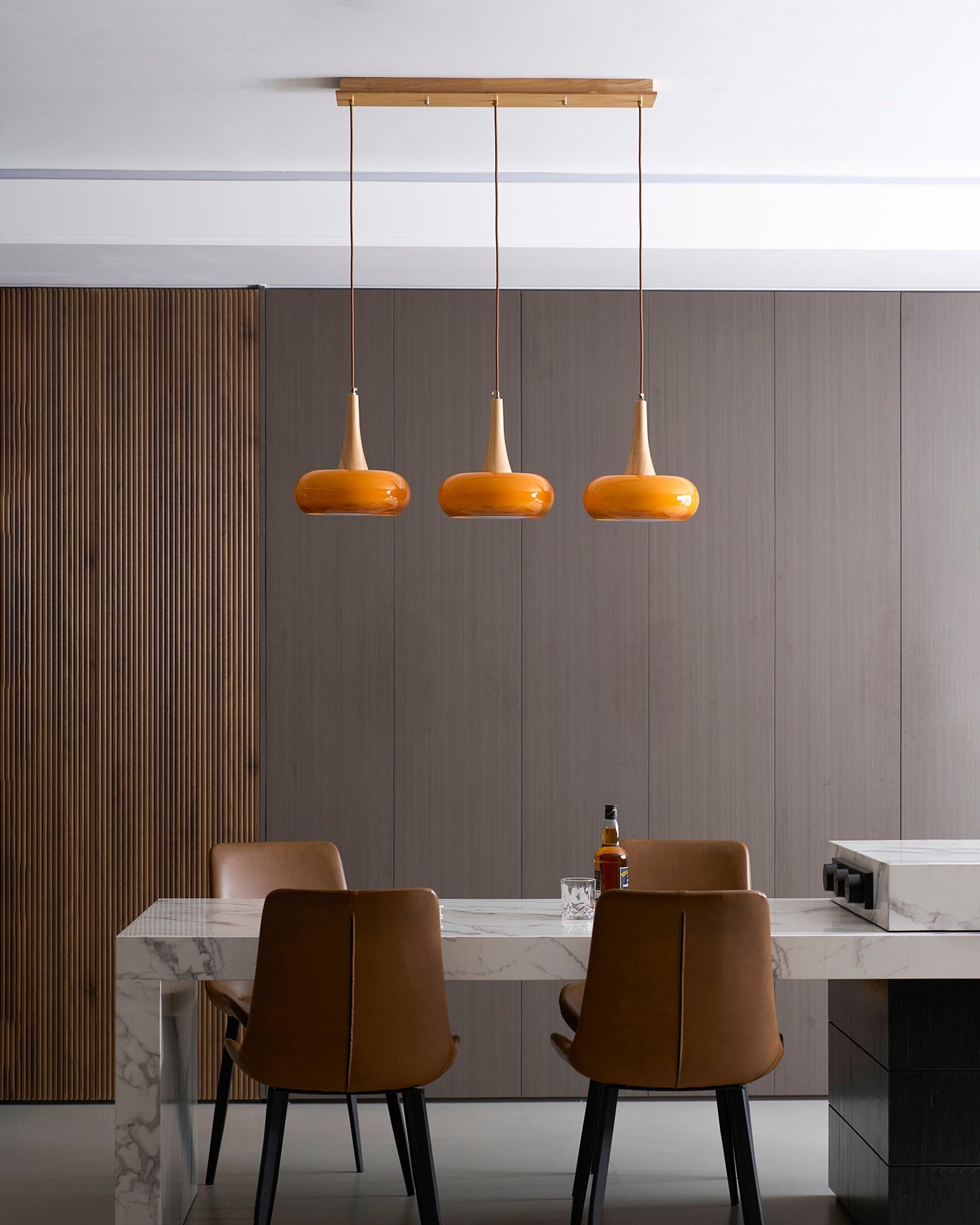 Suspension Bois & Métal – Design Scandinave Naturel, Hailie