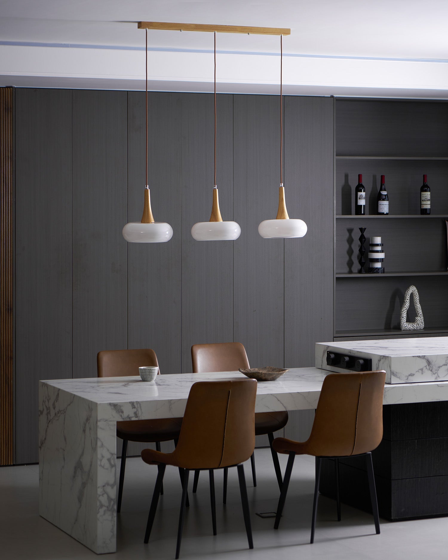 Suspension Bois & Métal – Design Scandinave Naturel, Hailie