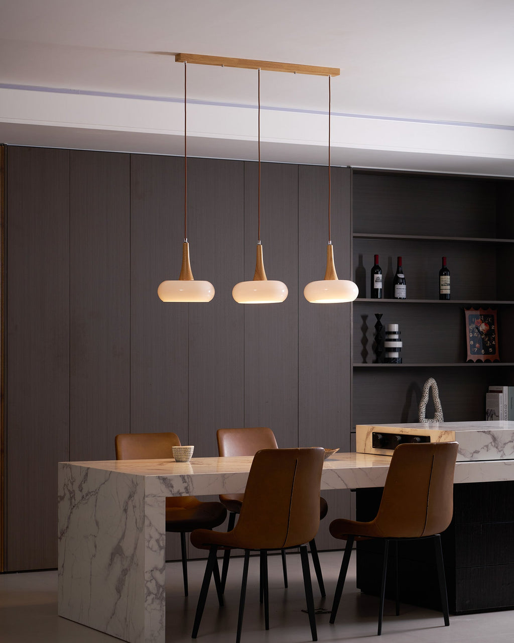 Suspension Bois & Métal – Design Scandinave Naturel, Hailie