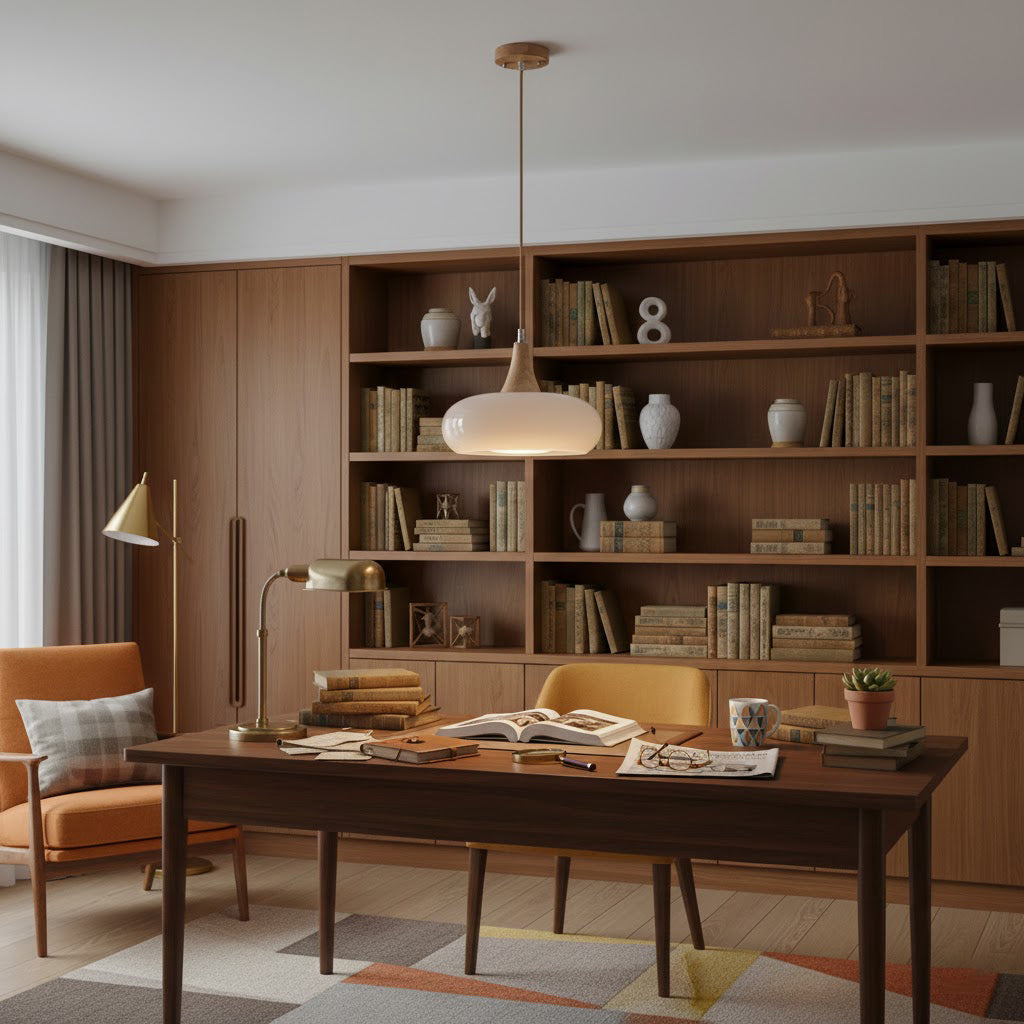 Suspension Bois & Métal – Design Scandinave Naturel, Hailie
