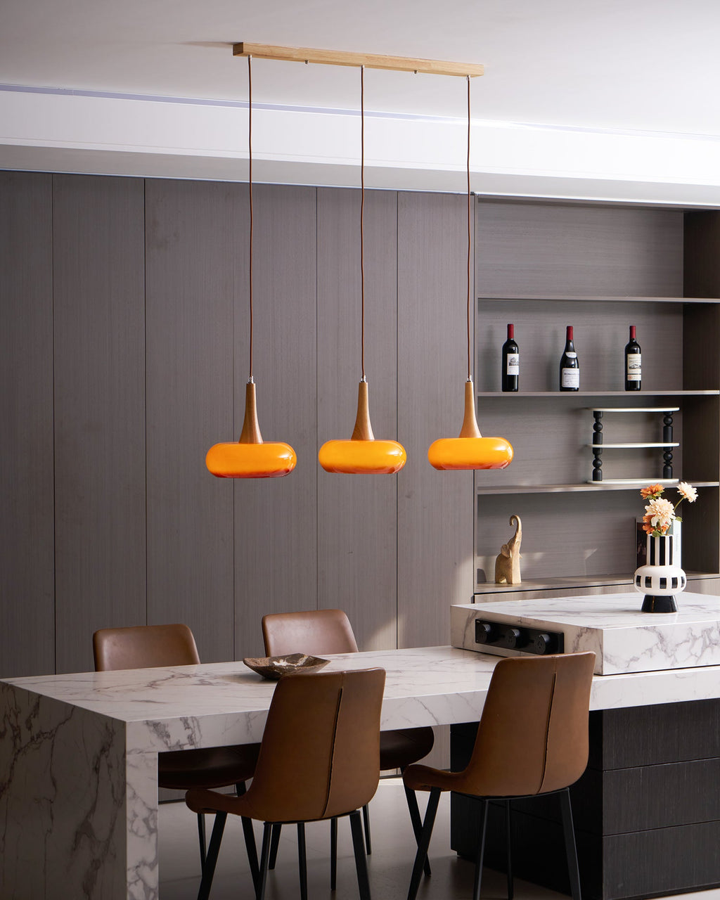 Suspension Bois & Métal – Design Scandinave Naturel, Hailie