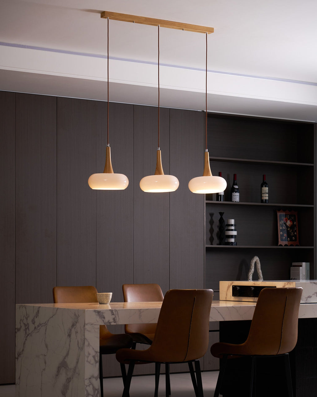 Suspension Bois & Métal – Design Scandinave Naturel, Hailie