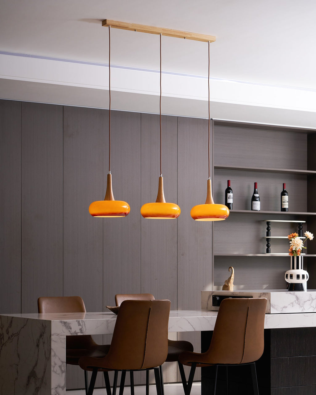 Suspension Bois & Métal – Design Scandinave Naturel, Hailie