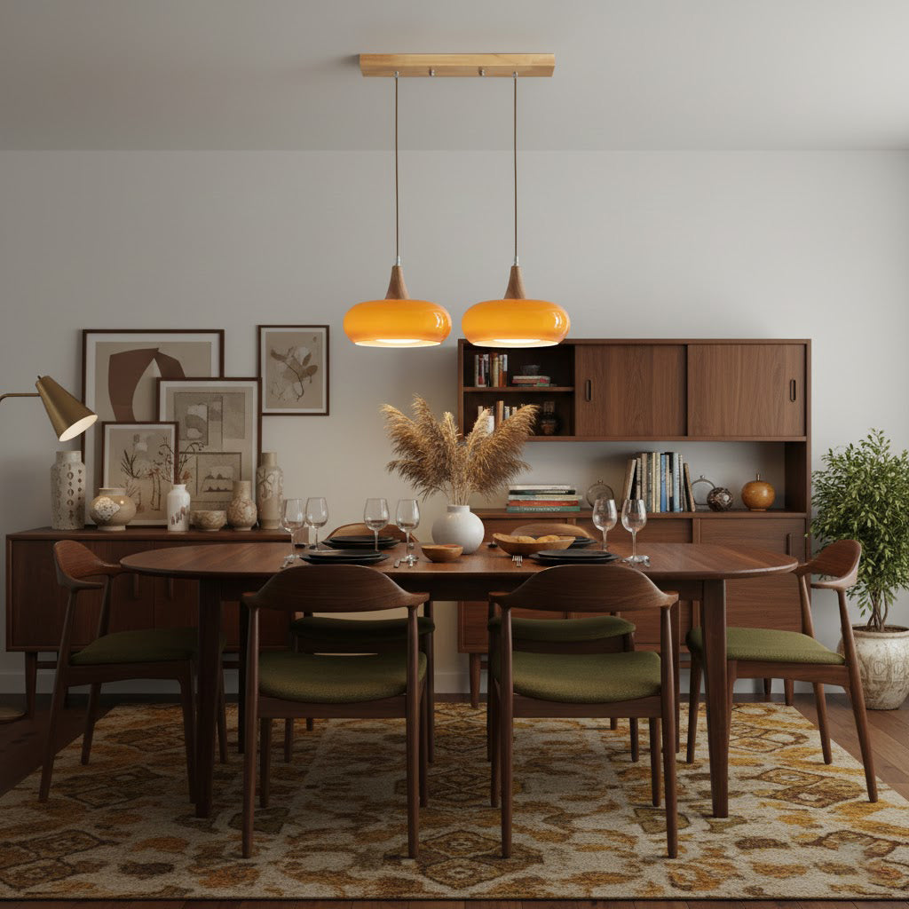Suspension Bois & Métal – Design Scandinave Naturel, Hailie