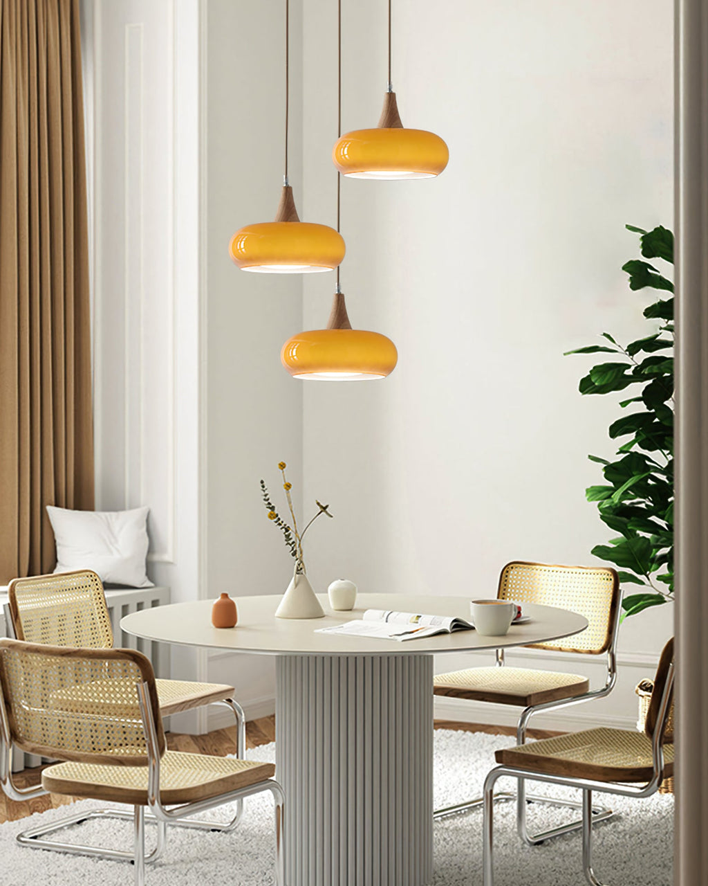Suspension Bois & Métal – Design Scandinave Naturel, Hailie