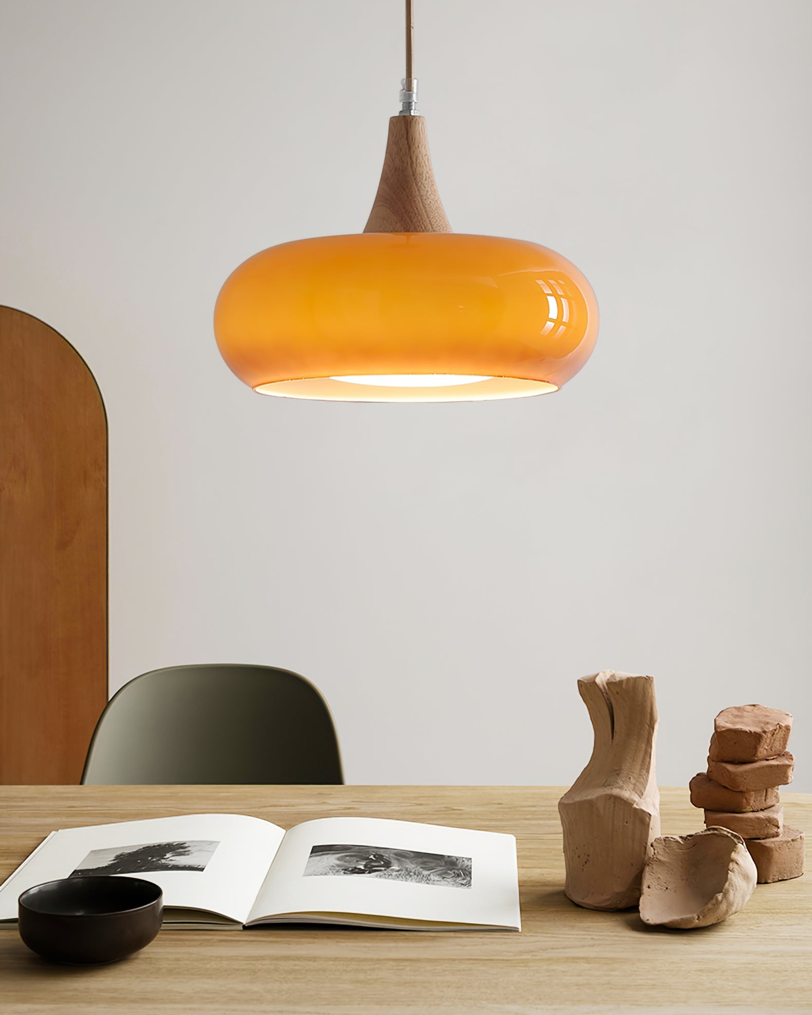 Suspension Bois & Métal – Design Scandinave Naturel, Hailie
