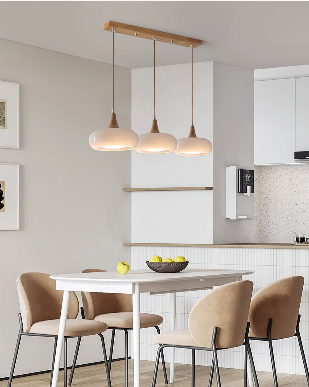 Suspension Bois & Métal – Design Scandinave Naturel, Hailie