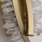 Applique Murale Cristal Acier