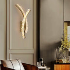 Applique Murale Cristal Acier
