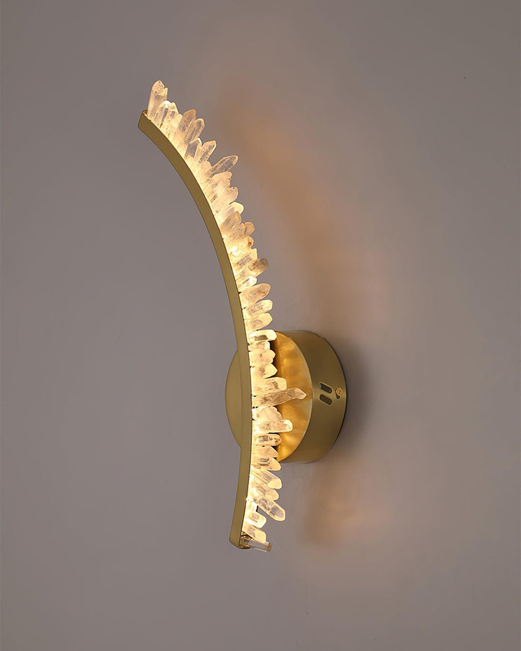 Applique Murale Cristal Acier