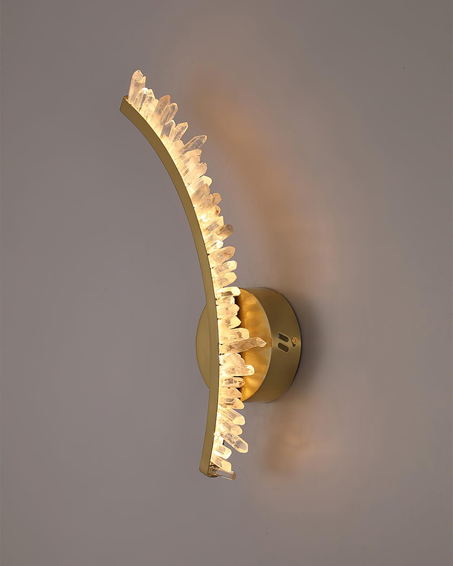 Applique Murale Cristal Acier