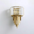 Applique Murale Cristal Acier Postmoderne