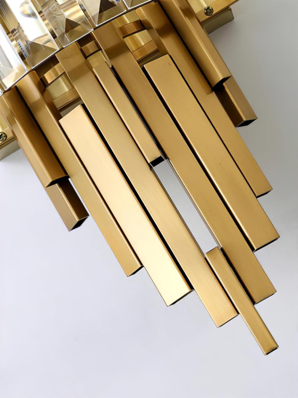 Applique Murale Cristal Acier Postmoderne