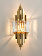 Applique Murale Cristal Acier Postmoderne