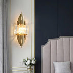 Applique Murale Cristal Acier Postmoderne