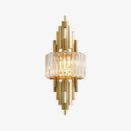 Applique Murale Cristal Acier Postmoderne