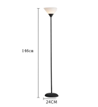 Lampadaire led discret ideal pour une chambre moderne