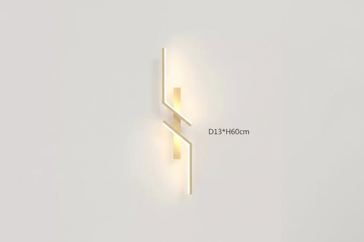 LED avec structure graphique et finition noire