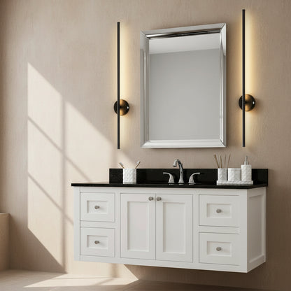 Lampe murale rechargeable design pour chambre moderne.