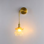 Applique Murale Laiton & Verre Classique
