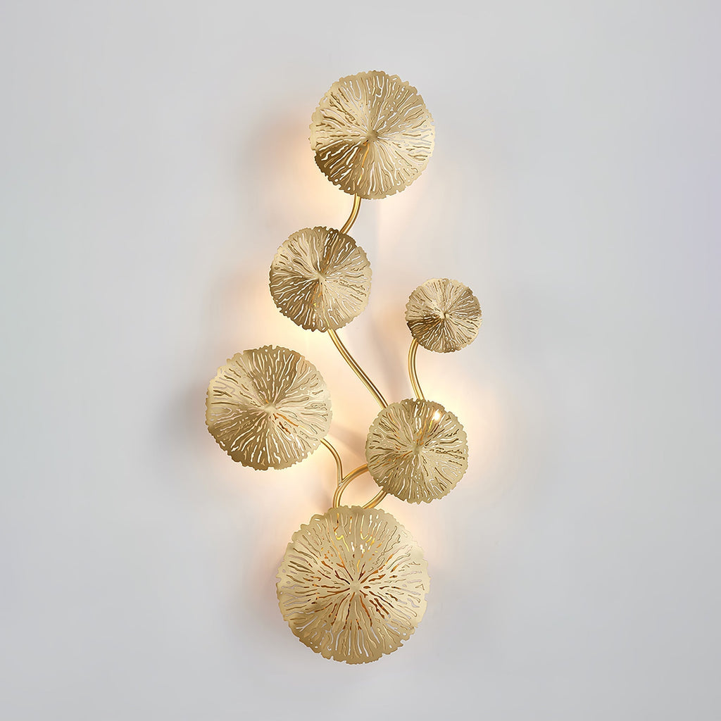 Applique Murale Feuille Lotus