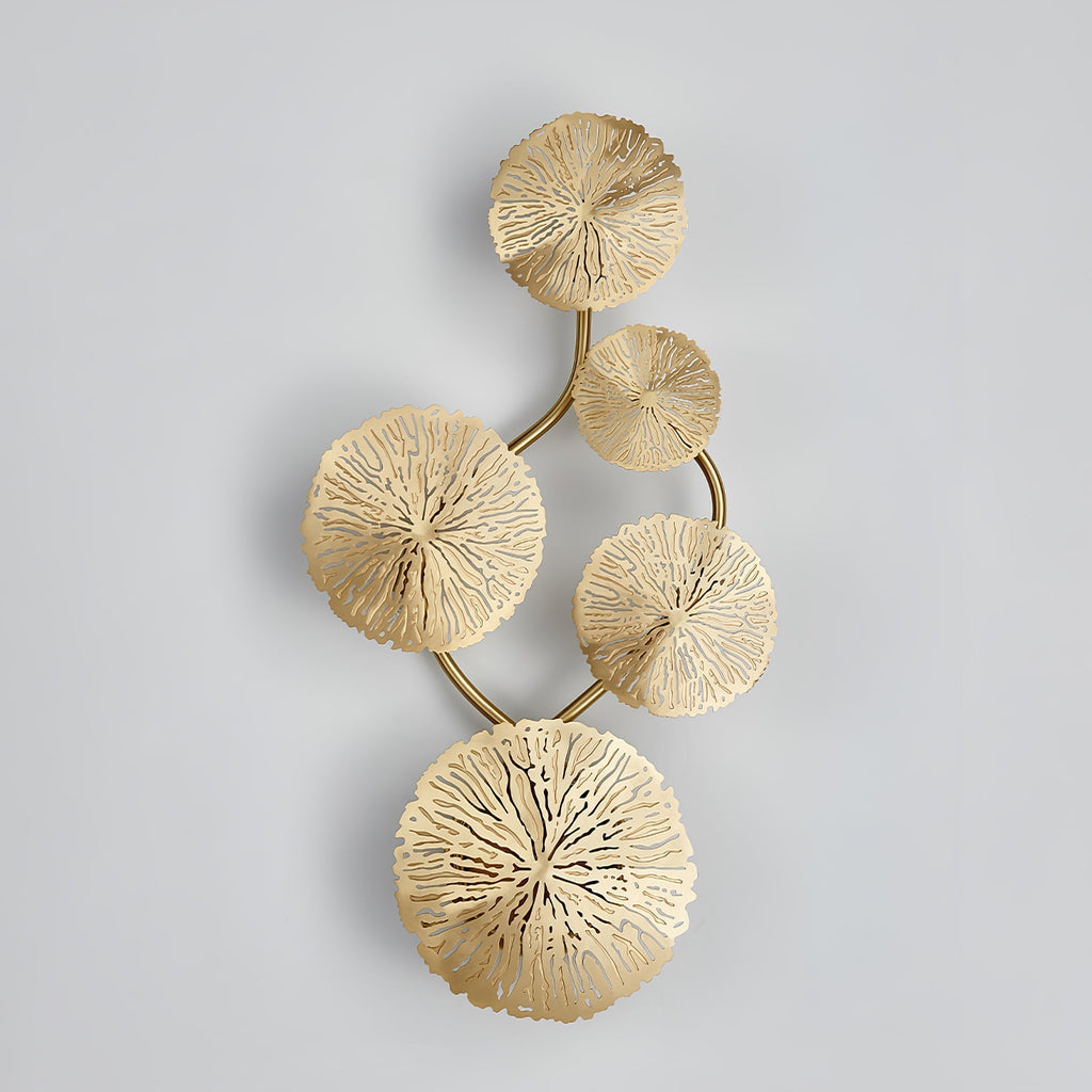 Applique Murale Feuille Lotus