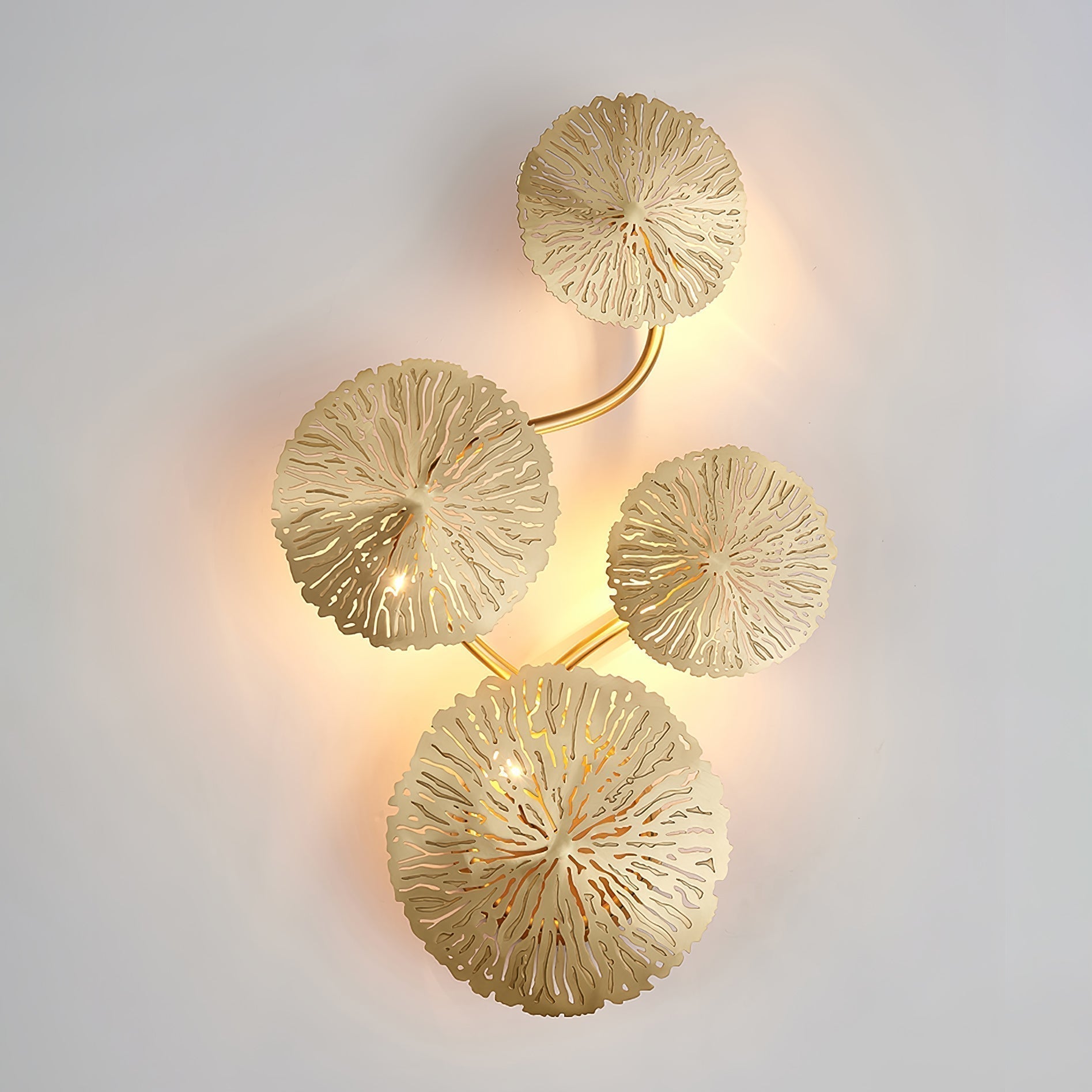 Applique Murale Feuille Lotus