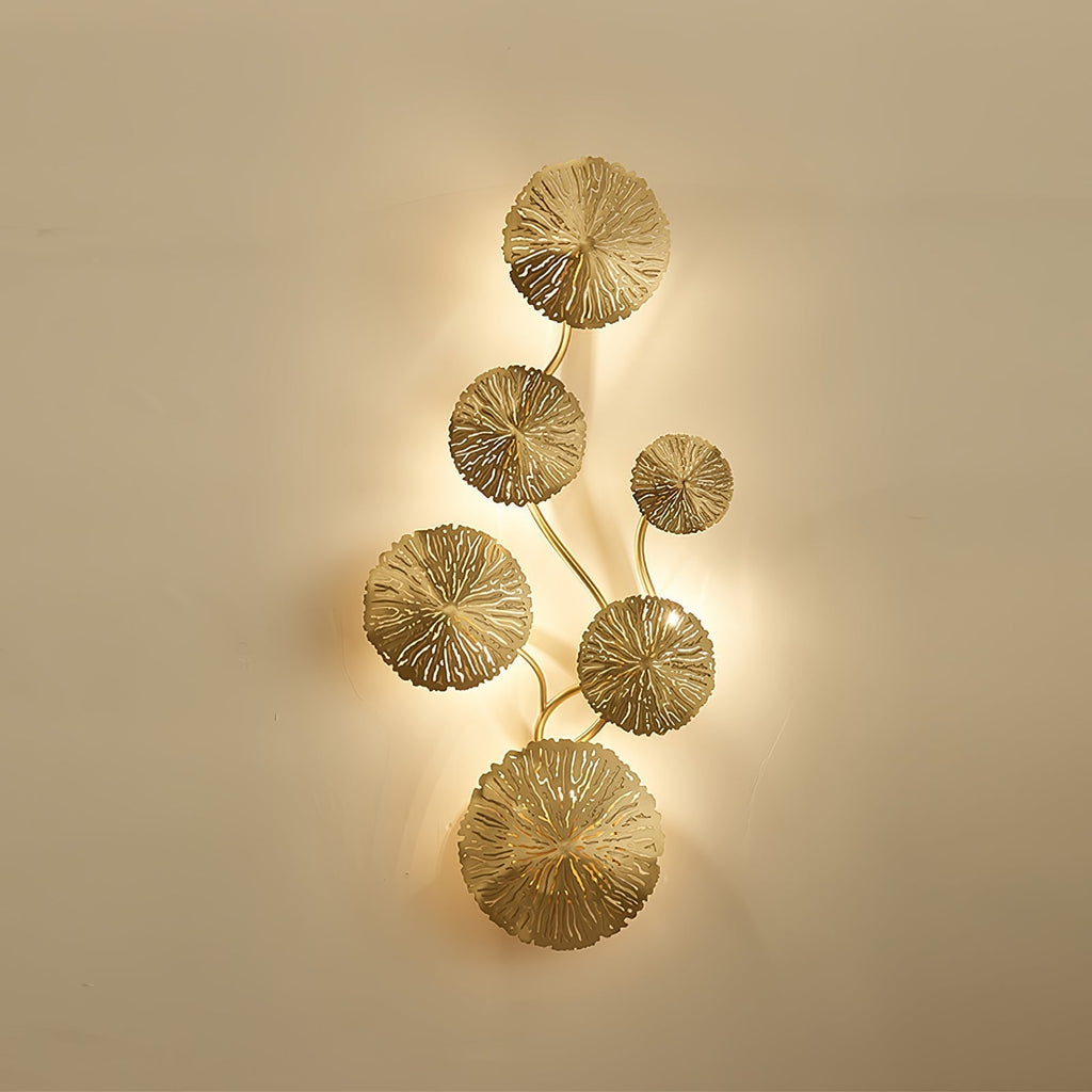 Applique Murale Feuille Lotus