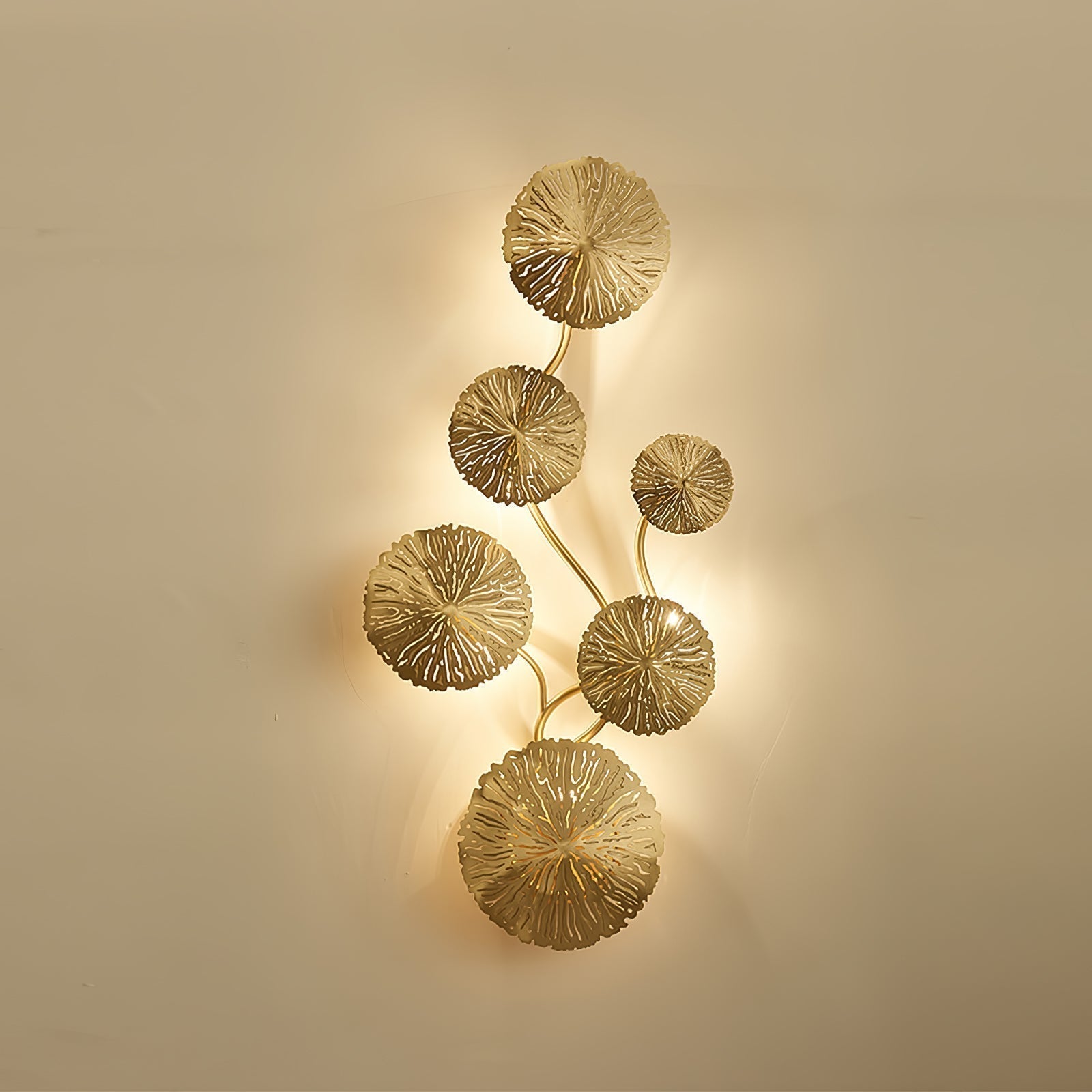 Applique Murale Feuille Lotus