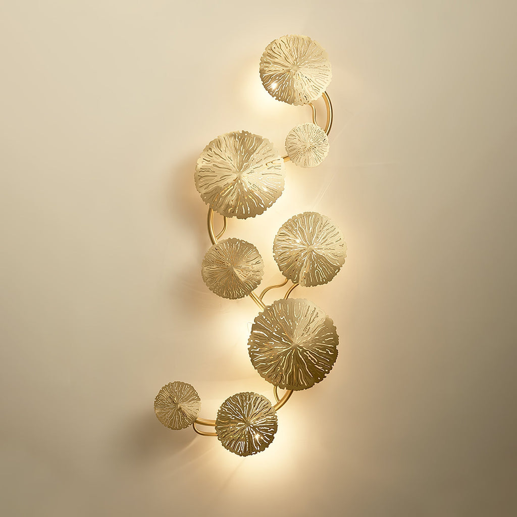 Applique Murale Feuille Lotus