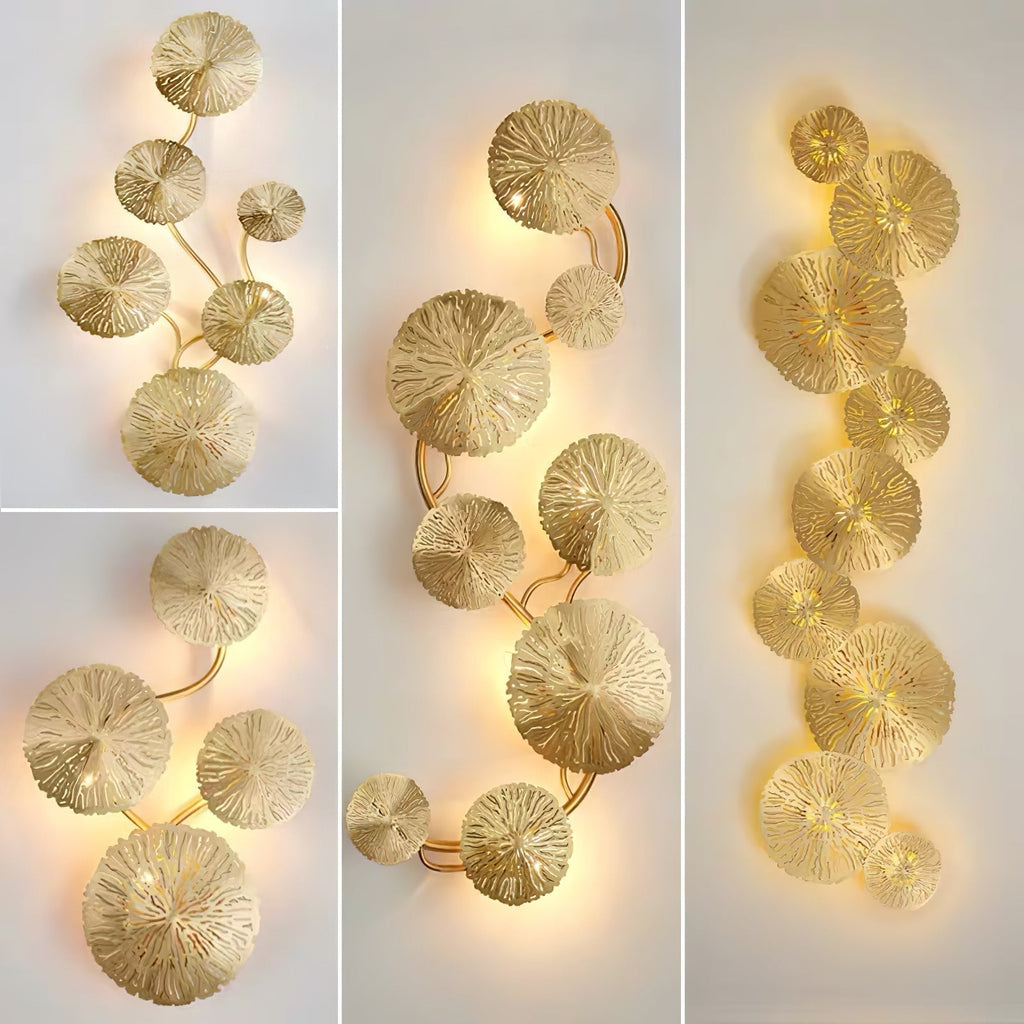 Applique Murale Feuille Lotus