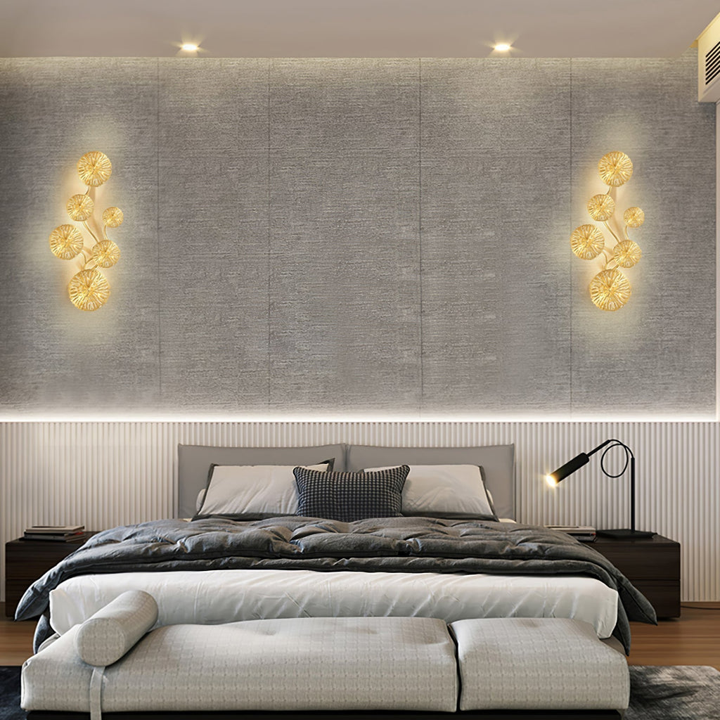 Applique Murale Feuille Lotus