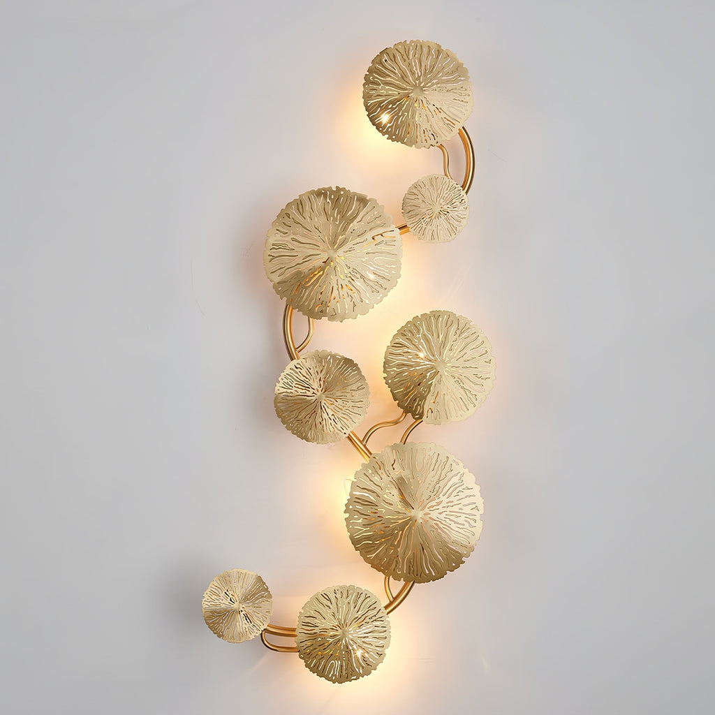 Applique Murale Feuille Lotus