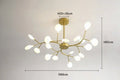 Lustre design moderne cree une ambiance lumineuse raffinee