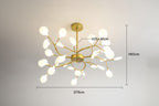 Lustre design apportant une touche artistique a linterieur